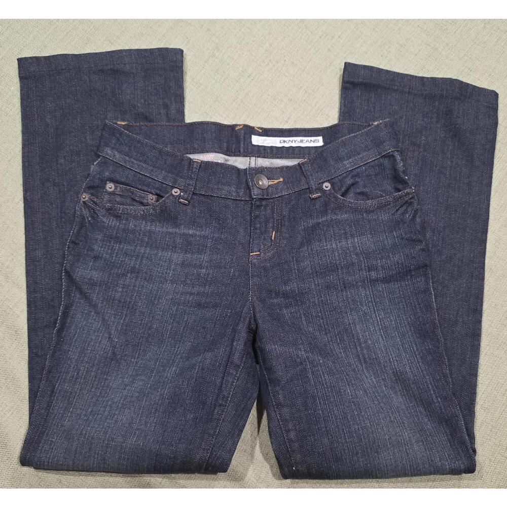 DKNY Women's Dark Blue Denim Jeans Size 4R